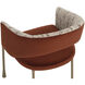 Jahara Meg Rust / Terri Nutmeg Dining Armchair
